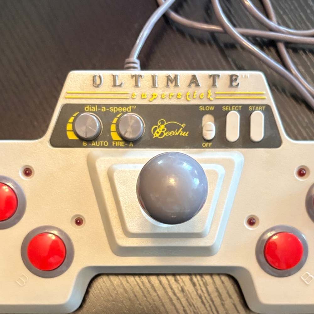 Vintage Nintendo Beeshu Ultimate Superstick Controller - Picture 5 of 5